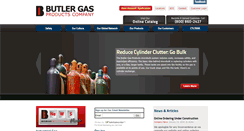Desktop Screenshot of butlergas.com